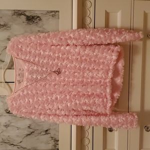 NEW. Faded glory pink sweater , girls size 14